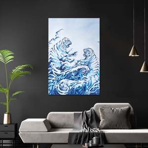 Affiche de Marc Allante : Les vagues qui déferlent - Product Image 2