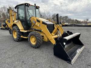 Chargeuse-pelleteuse Caterpillar 424F d'occasion avec moteur, boîte de vitesses et pompe - Excellent état - À vendre - Product Image 5