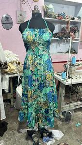 Chic Bohemian Floral Maxi Dress Elegante traje de verano para mujer, ideal para vacaciones Escapes en la playa y eventos Casuales - Product Image 2