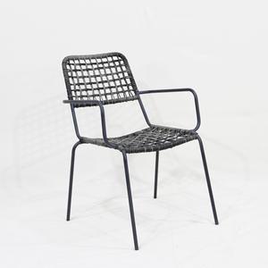 CH-factory Outdoor Wicker Adjustable <b>Recliner</b> with Cushions, Elegant and Functional - Product Image 1