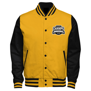 Nueva Chaqueta Varsity Personalizada con Cuello Alto, Ecológica, 100% Algodón, Calidad Premium, Venta al Por Mayor para Hombre - Product Image 1