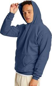 Sudaderas Casuales de Invierno para Hombre, Color Sólido, Corte Regular, 100% Algodón, Felpa, Bolsillo, Personalizable, Ecológico, Transpirable - Product Image 3