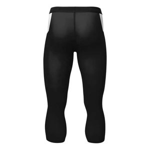 Men's <b>Elastic</b> <b>Waistband</b> Quick Dry Compression Leggings with Custom Print for Gym Activewear Breathable Cheap Price Wholesale - Product Image 3