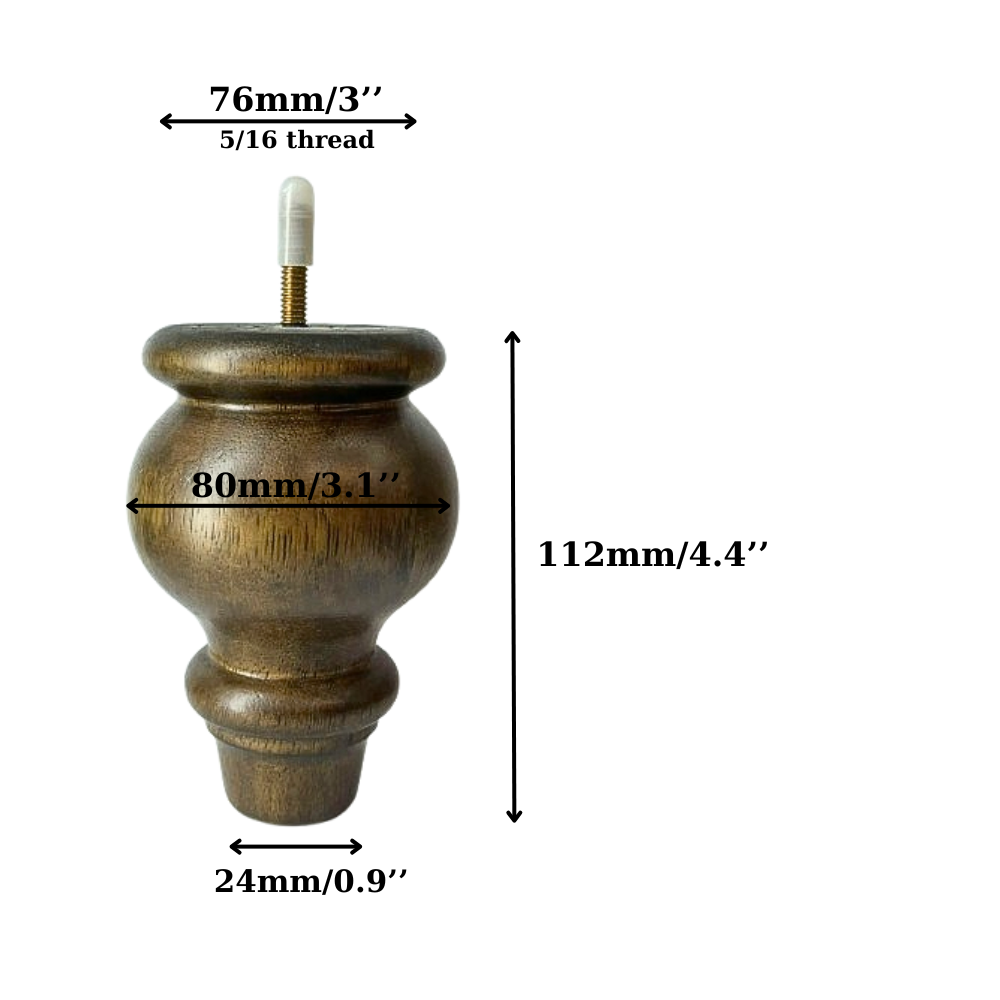 Natural Wood Color / Dark Brown / Black / Custom rquest