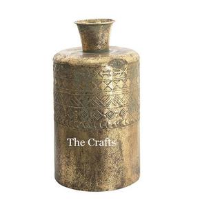 Classic Design Brass Gold Flower <b>Vase</b> With Superior Quality Wedding <b>Decoration</b> <b>Vase</b> At Lowest Prices - Product Image 5