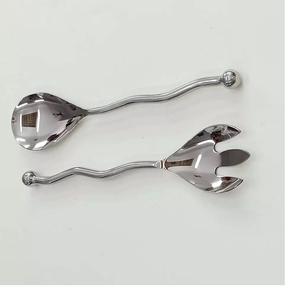 Nuevo tenedor y cuchillos de Metal para queso, cubiertos de Metal, juego de queso de acero inoxidable, juego de dos con mango de fundición de aluminio - Product Image 2