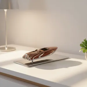 Sculpture personnalisée en acier inoxydable finition miroir |   Directement de l'usine |   Style Riva <span class=keywords><strong>Aquarama</strong></span> - Product Image 4