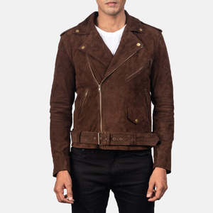 Top Design hommes veste d'hiver col montant manches longues 100% cuir de haute qualité personnalisable imperméable coupe-vent Logo personnalisé - Product Image 1