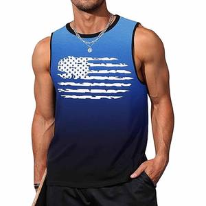 Débardeur respirant à séchage rapide pour hommes, vente en gros à bas prix sans manches, vêtements d'entraînement, méthode de tissage tricoté fabriqué par robe de sport - Product Image 1