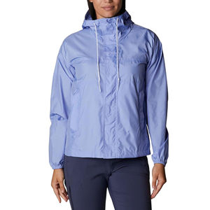 Chaqueta Cortavientos Deportiva para Mujer, Logotipo Personalizado, Algodón Transpirable, Ecológica, de Alta Calidad, Ropa Casual para Exteriores al por Mayor - Product Image 4