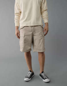 Vente en gros de shorts cargo pour hommes taille élastique Streetwear décontracté pour hommes pantalons courts cargo en coton éponge française short de survêtement en tissu - Product Image 6