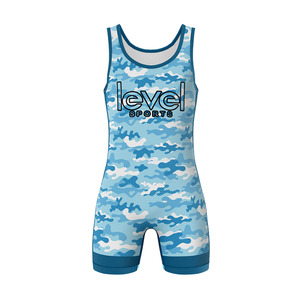 Bas quantité minimale de commande Concevez vos propres maillots de lutte Style différent Vêtements de lutte Nouveau design - Product Image 1