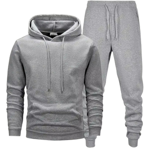 Sudadera con capucha personalizada conjuntos de algodón poliéster 400gsm Sudadera con capucha casual streetwear mujeres sudadera conjunto pullover unisex hombres sudaderas con capucha de lana BD - Product Image 1