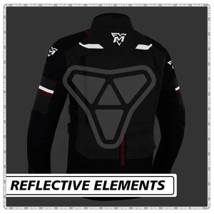Veste de moto respirante en Cordura pour homme 2026, à manches longues, grande taille, motif imprimé, service OEM - Product Image 3