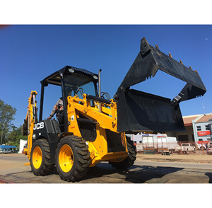 รถตักล้อยาง JCB 1CX รุ่น Retro พร้อมหัวตักด้านหน้าและด้านหลัง สำหรับงานก่อสร้าง - Product Image 5