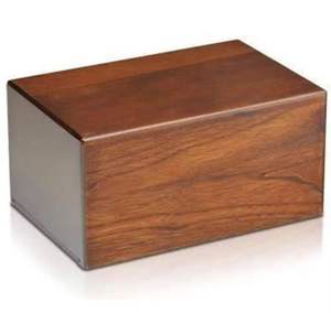 Exquisita caja de urna de madera de palisandro Premium hecha a mano única urna artesanal conmemorativa para recuerdos preciados ocasiones de boda - Product Image 6