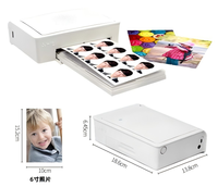 Mini Impresora Térmica Portátil Instantánea Inalámbrica para Teléfono Móvil y Ordenador, Diseño Hiti P322w para Fiestas en Casa