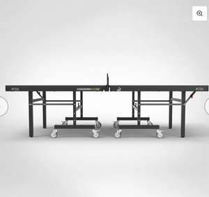 Table de tennis de table Stag Iconic 1000 DX, taille standard professionnelle, noire, raquette de tennis de table durable avec poignée antidérapante - Product Image 2