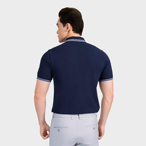 Elegante Camiseta polo para golf hecha con tela transpirable de tacto suave y diseño moderno perfecto para entrenamiento deportivo ropa casual - Product Image 6