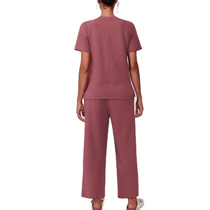 Loose Fit Loungewear <b>Set</b> For Women Durable Stitching Easy To Wear Fabric Modern Casual Wear Lightweight Women's <b>Sets</b> Breathable - Product Image 2