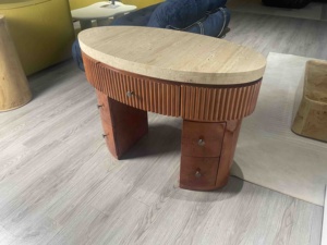 Chất lượng cao đồ nội thất sang trọng hiện đại Burl gỗ giao diện điều khiển Bảng viết Bàn máy tính bàn Đối với trang chủ - Product Image 3