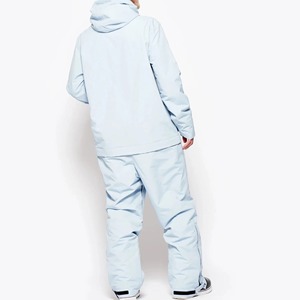 Haute qualité unisexe fermeture à glissière à manches longues patinage de vitesse peau costume hiver vêtements de sport pantalon courte piste Ski Skate course costume - Product Image 3