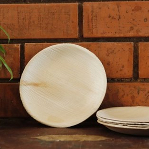 Assiettes jetables rondes écologiques et durables Vaisselle biodégradable compostable pour événements, restauration et usage domestique - Product Image 6