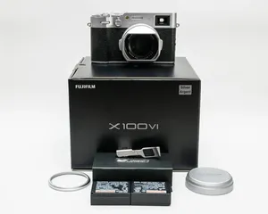 (TB) NEW X100VI 40.2 MEGAPIXEL 23MM F/2 LENS <b>DIGITAL</b> <b>CAMERA</b> BLACK - Product Image 1