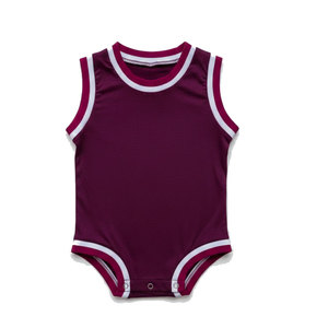 Maillot de basket pour tout-petits, combinaison pour bébé, tissu doux et respirant pour un port confortable toute la journée - Product Image 1