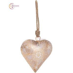 Exclusivas mini campanas de metal hechas a mano de oro para fiestas festivas campanas de metal rústico en el hogar Hotel suministros de decoración de Navidad - Product Image 6