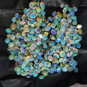 ด้านโอปอลเอธิโอเปียธรรมชาติตัดโอปอลไฟเต็มอัญมณีหลวมสำหรับทำเครื่องประดับอัญมณีอัญมณีอัญมณีหลวม - Product Image 1