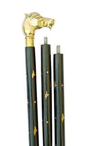 Barss Modern Abstract Engraved Oval Shape Strong <b>Walking</b> <b>Stick</b> for <b>Men</b> - Product Image 5