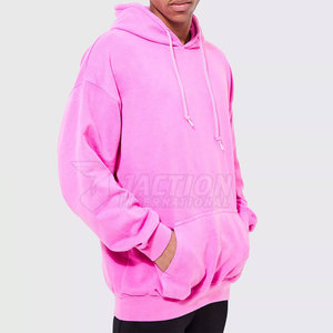 Último estilo Recién llegado Color sólido Hombres Sudaderas con capucha de gran tamaño Básicos de algodón Venta al por mayor Precio razonable Hombres Sudaderas con capucha de gran tamaño - Product Image 6