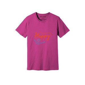 เสื้อยืดผ้าฝ้าย 100% พิมพ์ลายธีมความเมตตา น้ำหนัก 160-180 GSM มี 12 สีให้เลือก  รับออกแบบลายและตำแหน่งได้ตามต้องการ - Product Image 4