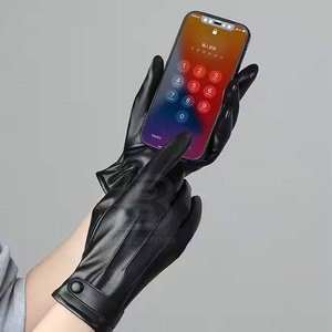 Gants en cuir de haute qualité de haute qualité pour l'hiver, chauds et respirants, compatibles avec les vêtements décontractés, vente à chaud - Product Image 3