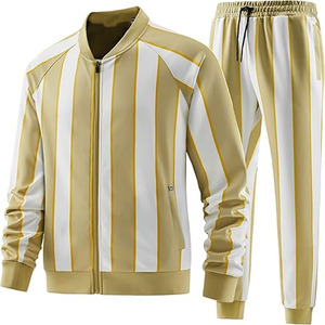 Conjuntos Deportivos Casuales de 2 Piezas para Hombre, Transpirables, 100% Algodón, Ropa Masculina, Subidos por Dress Sports - Product Image 3