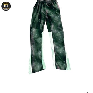 Pantalón Casual de Lona con Pedrería para Hombre, Estilo Vintage Lavado al Ácido, Pantalón Deportivo de Secado Rápido 100% Algodón, Fabricante Personalizado - Product Image 2