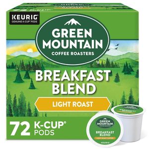 Cápsulas de Café Green Mountain Coffee Roasters Breakfast Blend para Cafeteras Keurig K-Cup, Tueste Ligero, 72 Unidades - Product Image 4