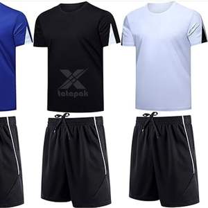 เสื้อฟุตบอลคุณภาพส่งออก ชุดทีมแบบกำหนดเอง ผ้าโพลีเอสเตอร์ 100% ระบายอากาศ กันน้ำ สำหรับผู้ใหญ่ ทุกเพศ รับผลิตแบบ OEM/ODM - Product Image 5