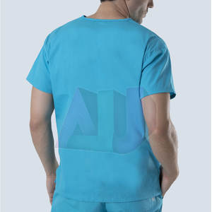 Conjunto de Uniforme Médico de Algodón para Uso Diario, Tela Elástica Suave, Transpirable, Textura Suave, Ecológico y Ligero para Hospital - Product Image 3