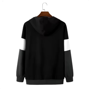 เสื้อกีฬามีฮู้ดของผู้ชายเสื้อกีฬาแบบสวมหัวลายทันสมัยเสื้อกีฬาแบบกำหนดเองโลโก้ - Product Image 2