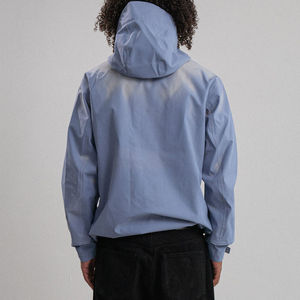 Chaqueta cortavientos para hombre, chaqueta transpirable con logotipo personalizado, chaqueta impermeable para la lluvia, chaqueta para la nieve - Product Image 2