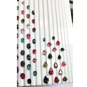 Piedras preciosas sueltas de turmalina múltiple natural 79 piezas 5mm 12mm corte ovalado de pera Baguette 93cts IRoc ventas facetadas US $159 todas - Product Image 4