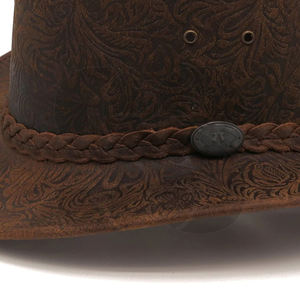 Sombrero de Vaquero de Cuero Casual para Hombre, Ajustable, de Alta Calidad, para Montar a Caballo, con Colores Personalizados y Servicio OEM - Product Image 6