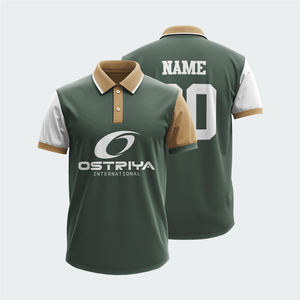 Vente en gros de polos de golf pour hommes unis de haute qualité au design personnalisé 2025 Nouvelle arrivée Polos imprimés par sublimation pour garçons - Product Image 1