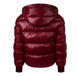 Veste d'hiver à bulles brillante sur mesure pour hommes, meilleure vente avec broderie sur le devant, dernier style à prix compétitif, vente en gros - Product Image 3