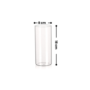 Eco-Friendly Cylinder Jar <b>Lanterns</b> High Quality Modern <b>Glass</b> <b>Candle</b> Holder Set for Christmas and Home Decor - Product Image 2