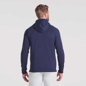 Sweat à capuche pour homme en molleton de coton épais, coupe classique, avec poche, cordon de serrage, logo personnalisé brodé et imprimé, vente en gros - Product Image 4