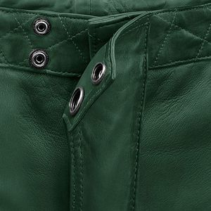 กางเกงหนังลำลองกันน้ำสำหรับผู้ชายผ้าแคนวาสตัวเลือกสีและโลโก้ - Product Image 4