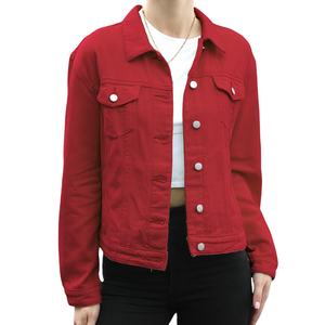 Chaqueta Vaquera Casual para Mujer, Diseño Simple y Elegante, Ligera, Transpirable, Tejido Cómodo, Moda Diaria, Primavera 2026 - Product Image 3
